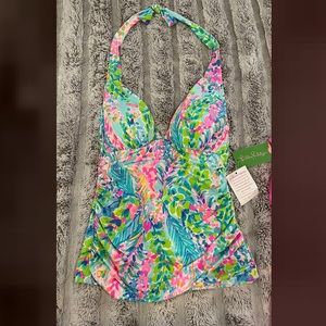 Lily Pulitzer Tankini Top and Sarong
